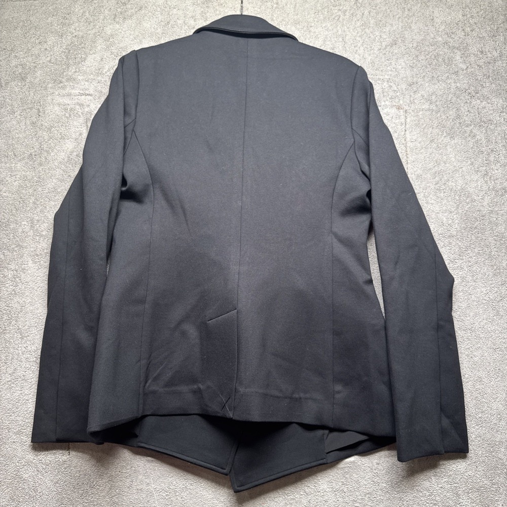 Spanx Women's‎ Black Tailored Blazer Asymmetrical Jacket Size Small Office Wear - Picture 10 of 11